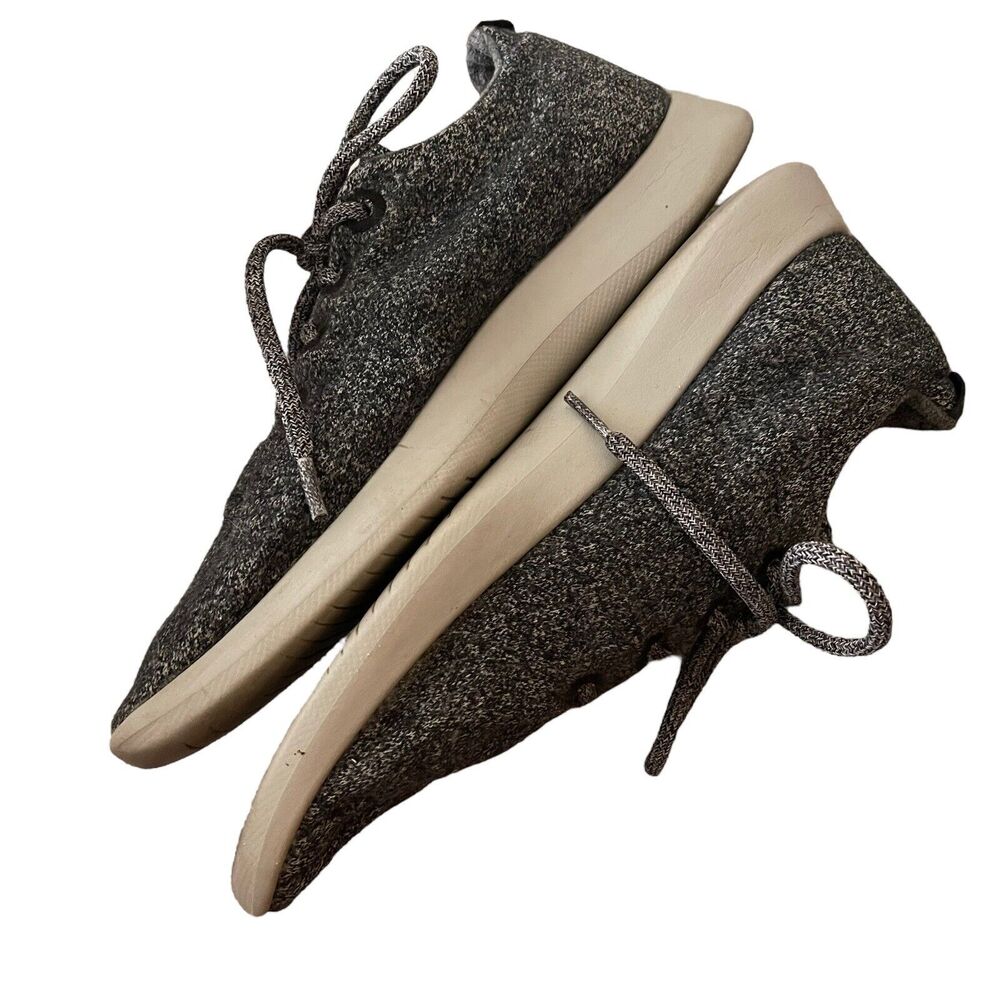Allbirds Mens 10 Wool Runner Sneakers Lace Up Comfort Gray Athletic Shoes - Picture 8 of 9